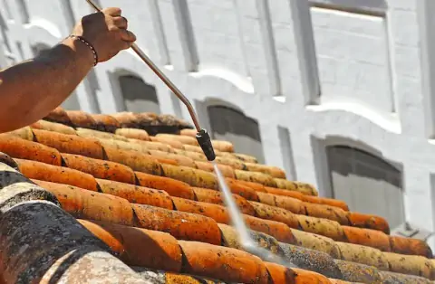 Nettoyage de toitures - Échouboulains